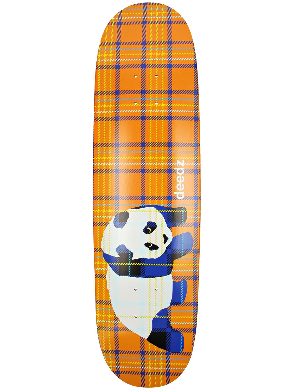 Deedz Plaid Panda Super Sap R7 8.375&amp;#034; Skateboard deck