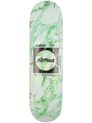 Almost Minimal Marble Super Sap R7 8.25 Skateboard Deck grønn