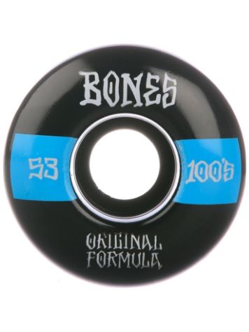 Bones Wheels 100's OG #19 V4 100A Wide 53mm Wielen
