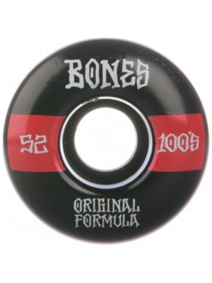 Bones Wheels 100's OG #19 V4 100A Wide 52mm Hjul