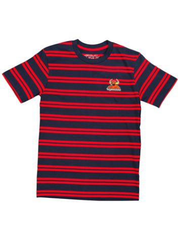 Toy Machine Striped Embroidered Monster T-Shirt