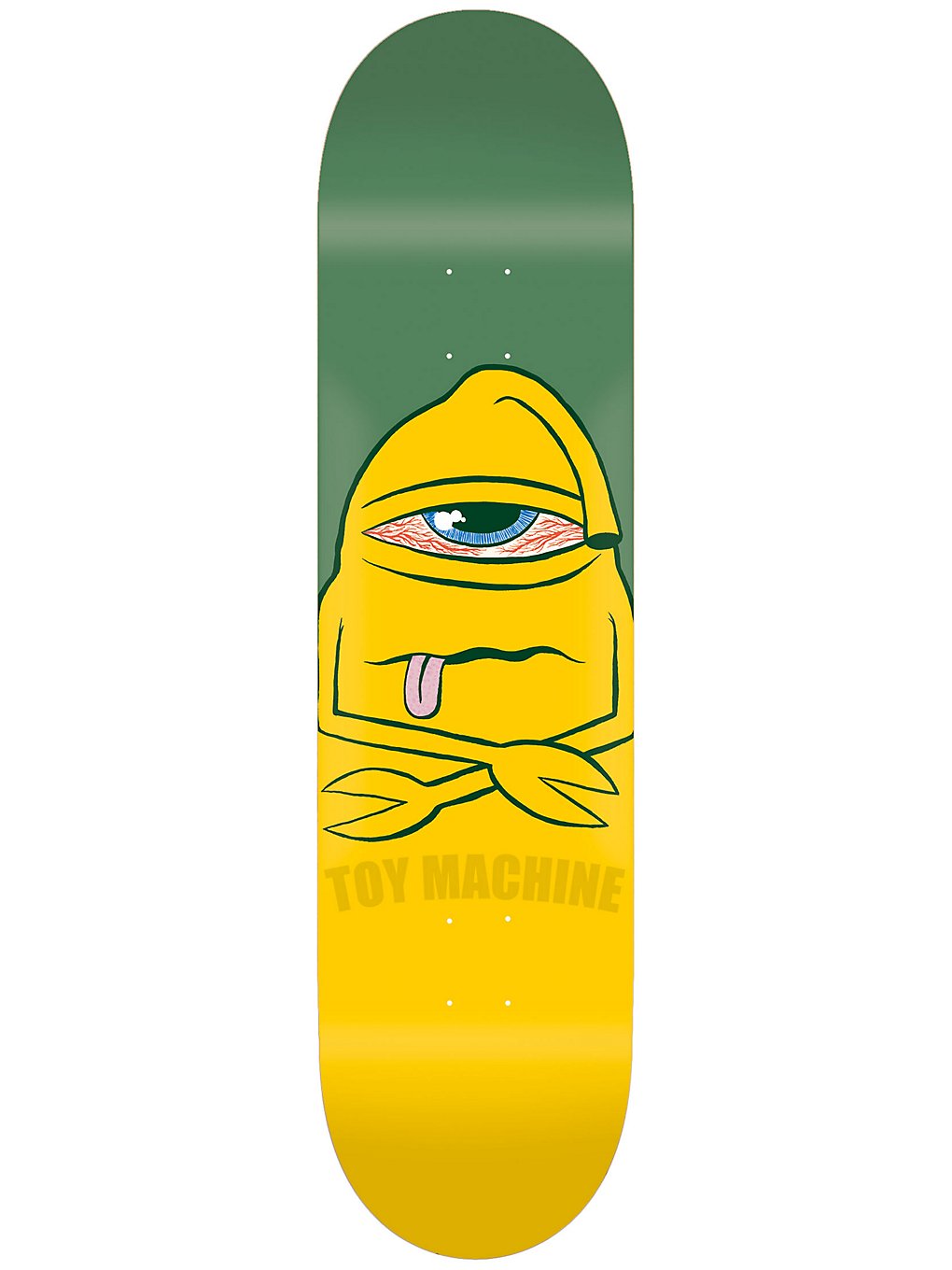 Toy Machine Bored Sect Green 7.75 Skateboard Deck green