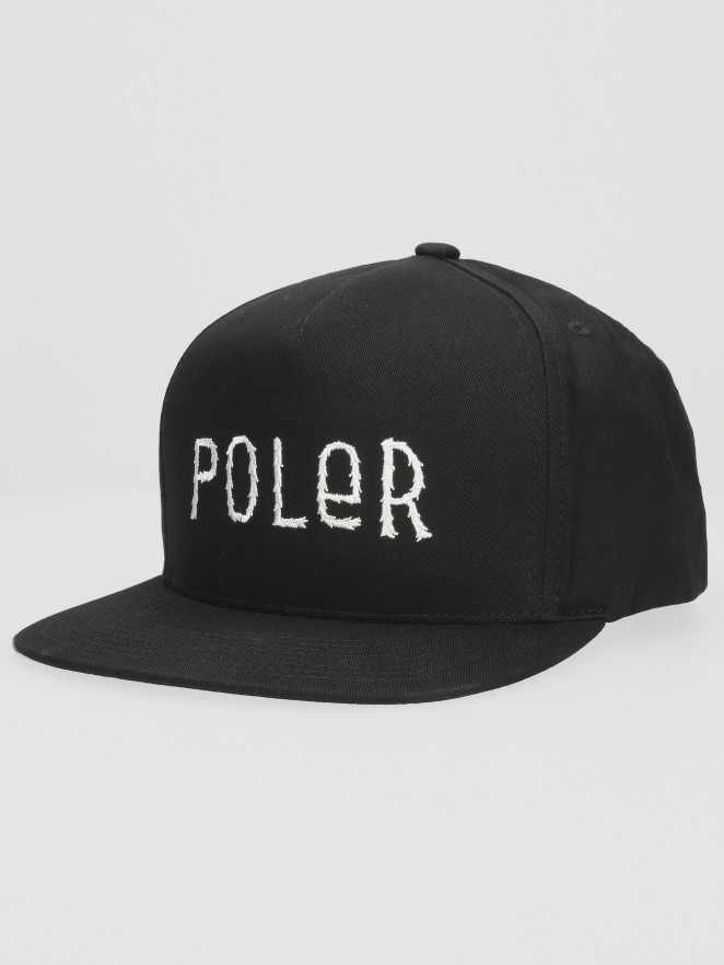 Poler Furry Font Snapback Kasket