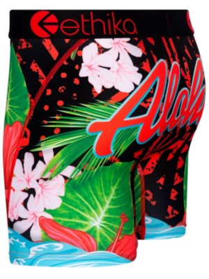 Ethika Underwear Men's Staple Fit Boxer Brief - ALOHA WAVES