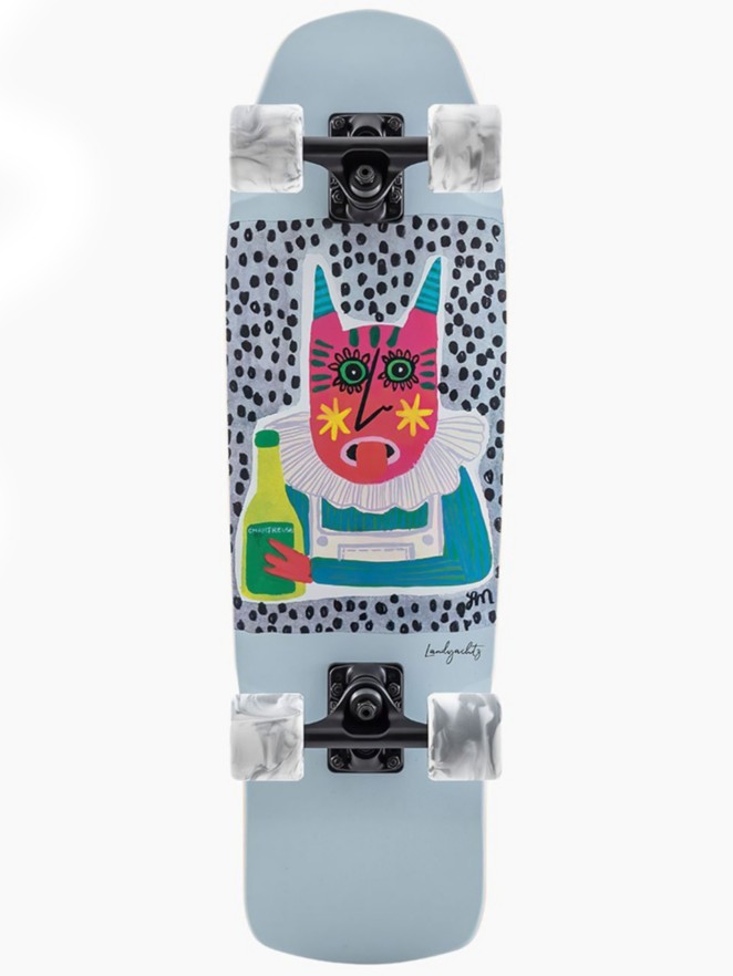 Landyachtz Dinghy Shape 9 Chartreuse 28.5″ Cruiser