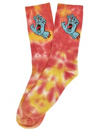 Santa Cruz Screaming Hand Tie Dye Strumpor