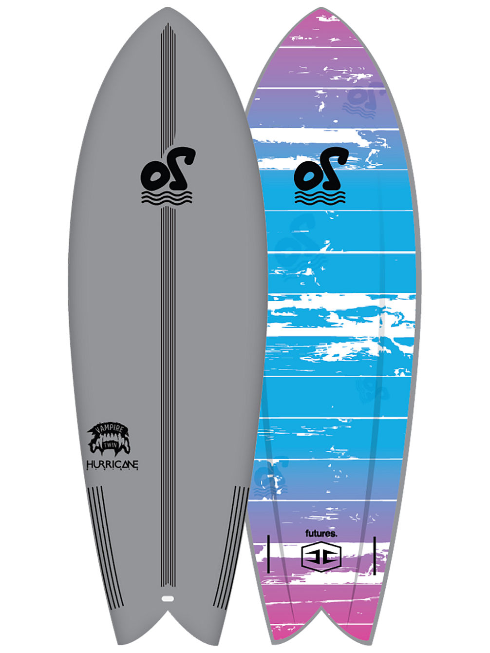 Vampire Twin 5&amp;#039;10 Softtop Surfboard