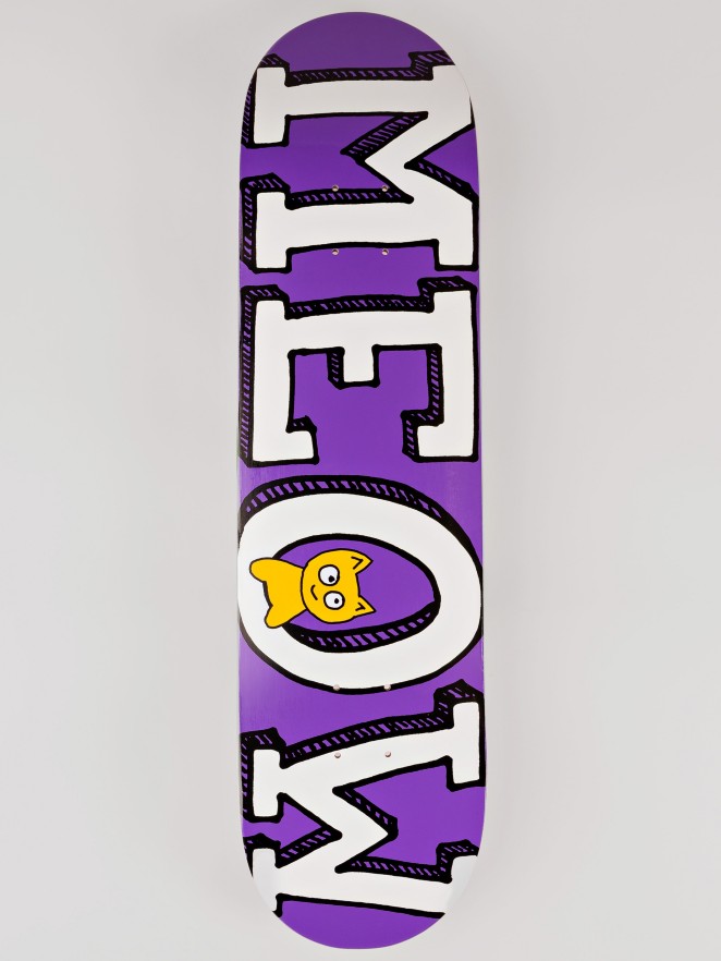 Meow Skateboards Logo 8″ Skate Deck