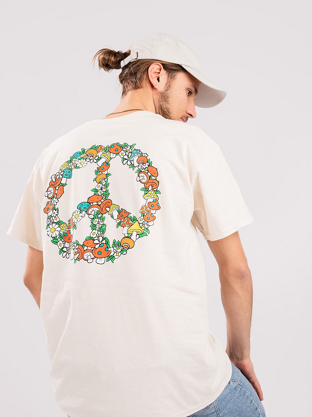 Dravus Symbol of Peace T-Shirt cream kaufen