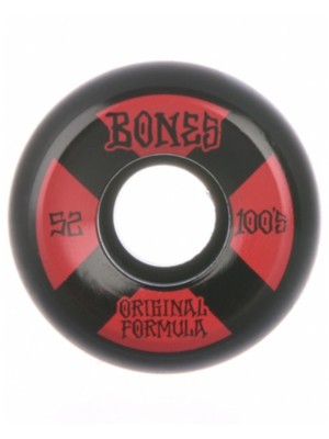 Bones Wheels 100's OG #4 V5 Sidecut 100A 52mm Rollen