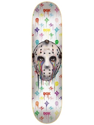 skateboard deck monogram red