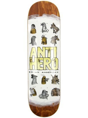 Antihero Brian Anderson Usual Suspects 8.75&quot; Skateboard Deck