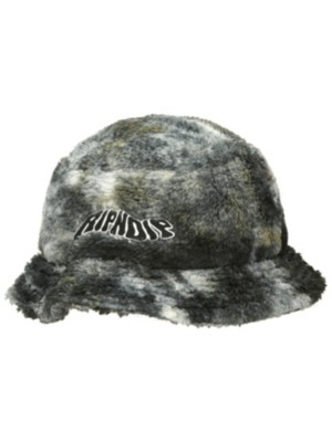 Warped Tie Dye Sherpa Bucket Bucket Hat