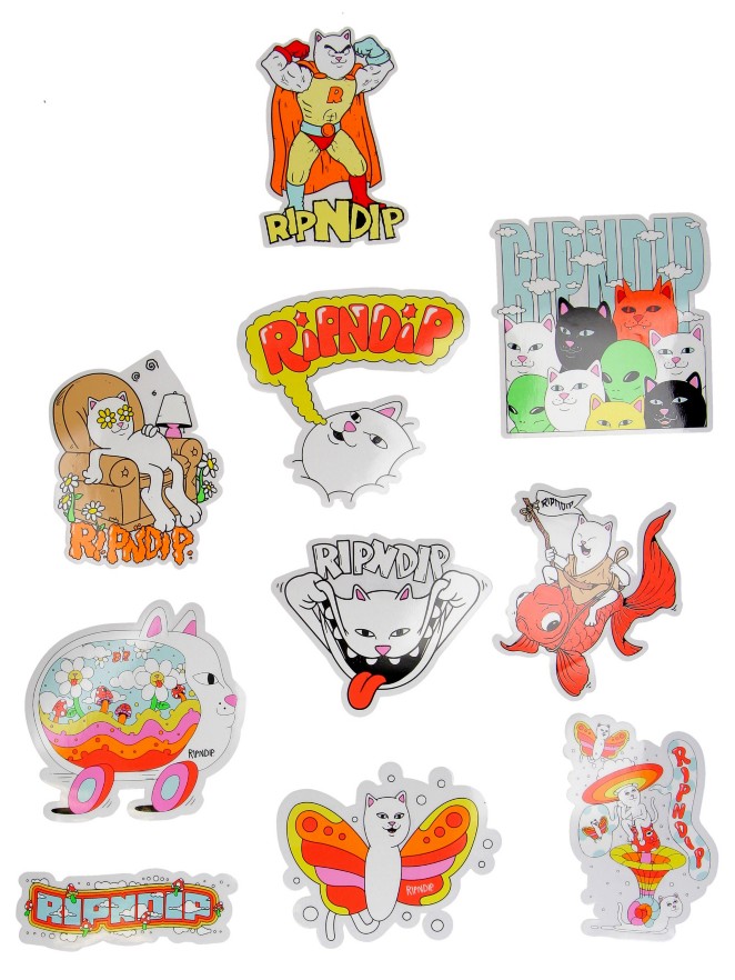 RIPNDIP Holiday 21Sticker Pack 2