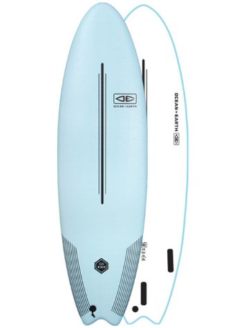 Ocean &amp; Earth Ezi Rider 6'6 Softtop Tabla de Surf