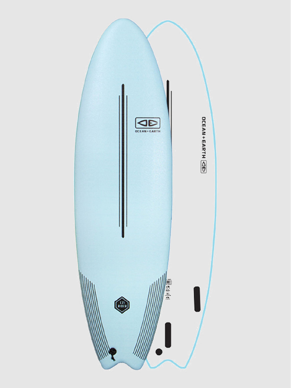 Ezi Rider 6&amp;#039;6 Surfboard