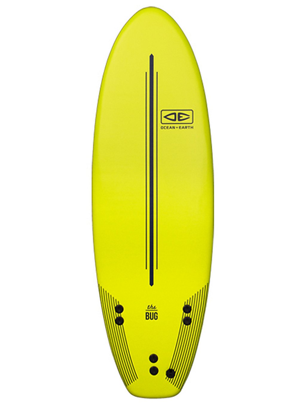Ocean & Earth The Bug 5'6 Surfboard lime
