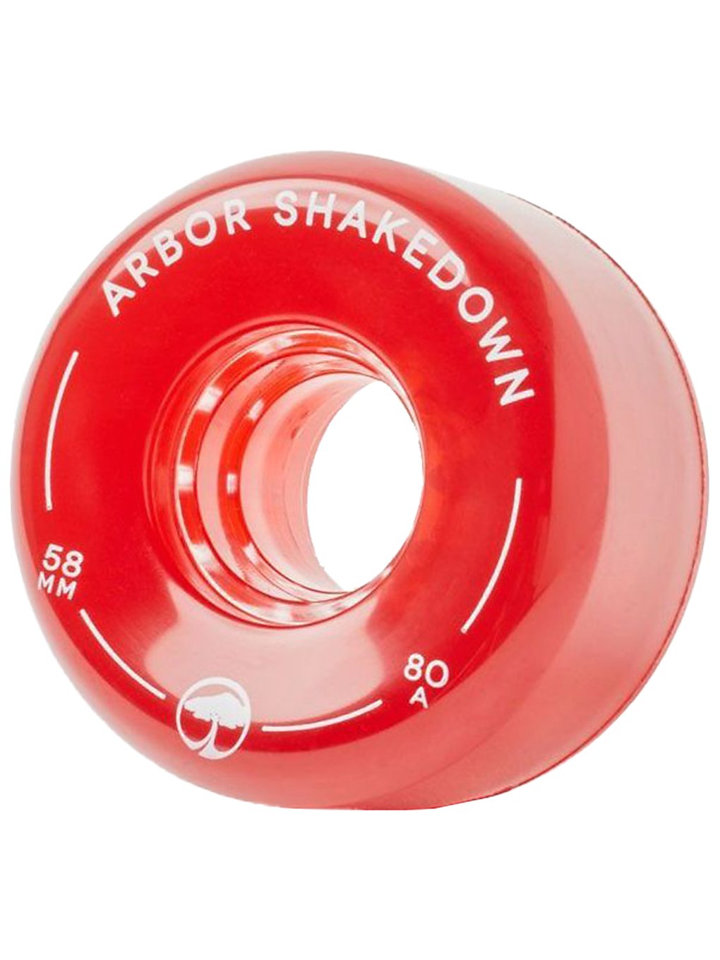 Arbor Shakedown 80a 58mm Wheels vintage red