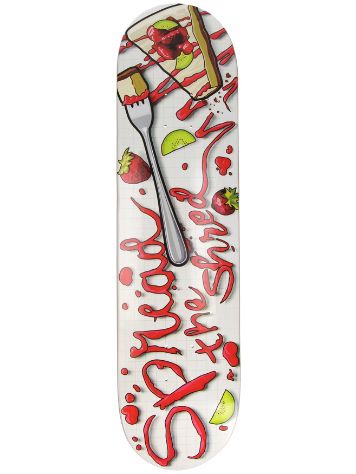 STS Skate Co Strawberry Steezcake 7.75&quot; Skateboard Deck