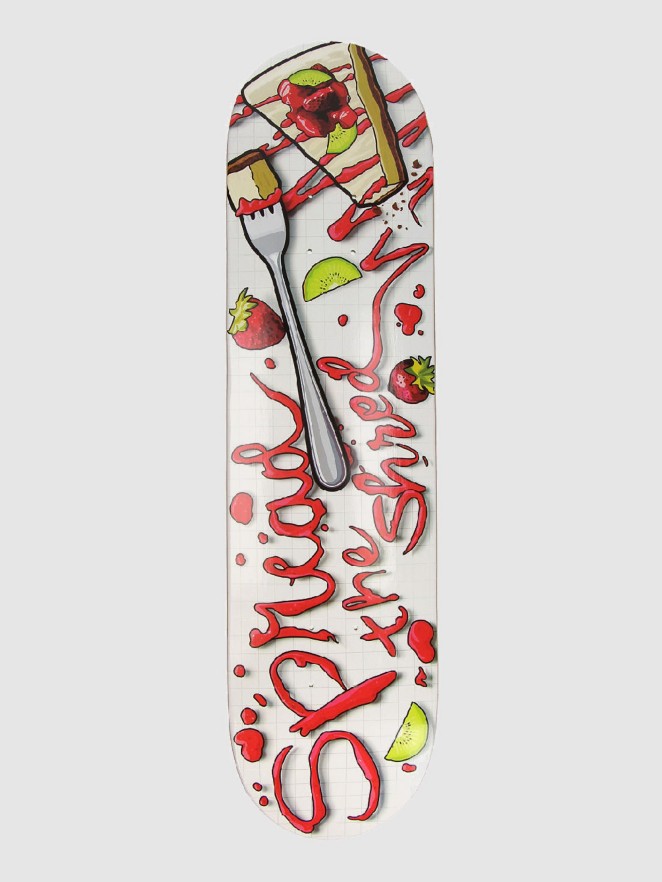 STS Skate Co Strawberry Steezcake 7.75″ Skateboard Deck
