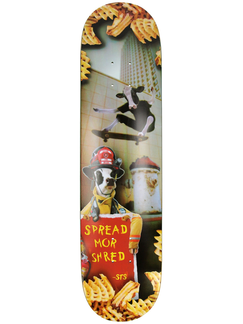 Mor Shreds 7.625&amp;#034; Skateboard deck