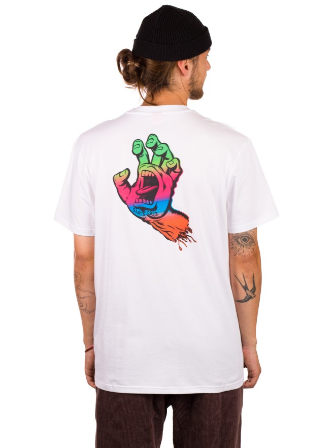 Santa Cruz BT Fade Screaming Hand Tricko