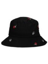 Empyre Rosy Skull Boonie Cappellino da Pescatore