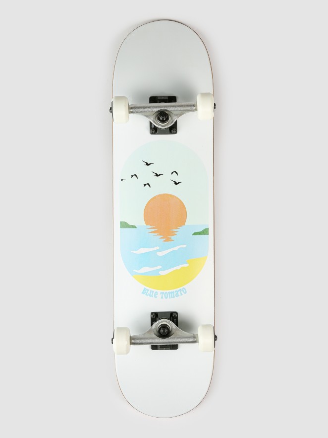 Blue Tomato Sunrise 8" Skateboard Completo