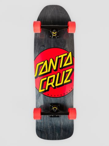Santa Cruz Classic Dot 80s Cruzer 9.35&quot; Skateboard