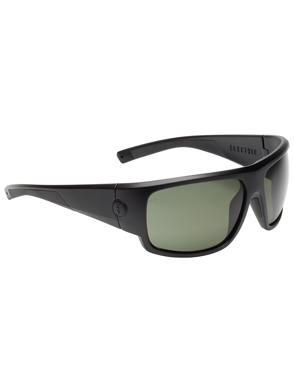 Electric Mahi Matte Black Sunglasses grey polar
