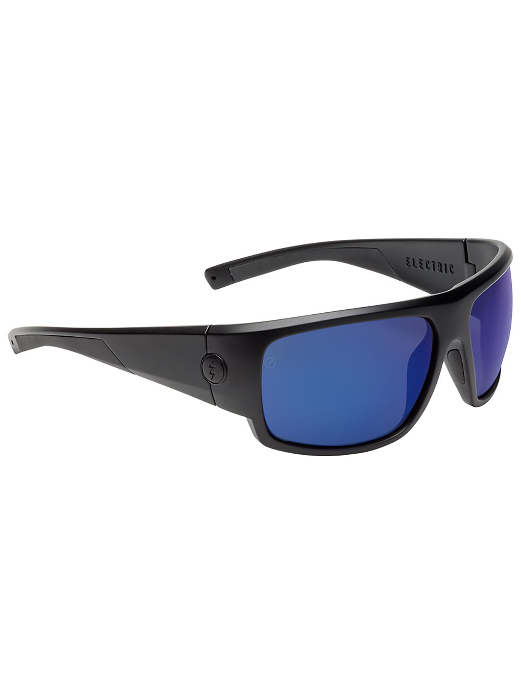 Electric Mahi Matte Black Sunglasses blue polar pro