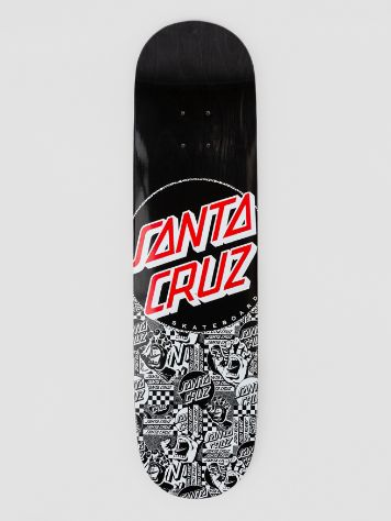 Santa Cruz Flier Collage Dot 8.125&quot; Skateboard Deck