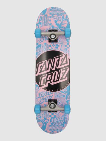 Santa Cruz Flier Dot Full Sk8 8.0&quot; Skateboard