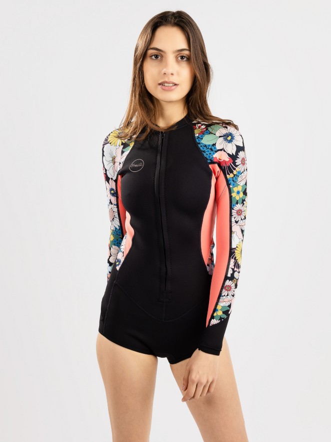 O'Neill Bahia 2/1mm Front Zip L/S Spring Våddragt