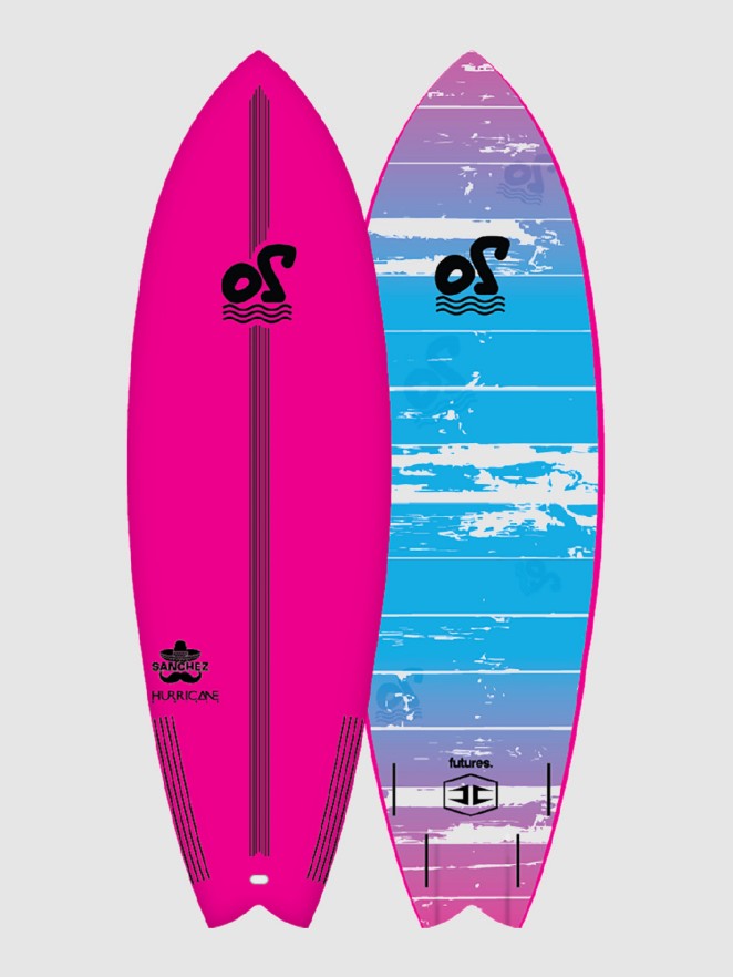 Ocean Storm Sanchez 5'10 Softtop Surffilauta