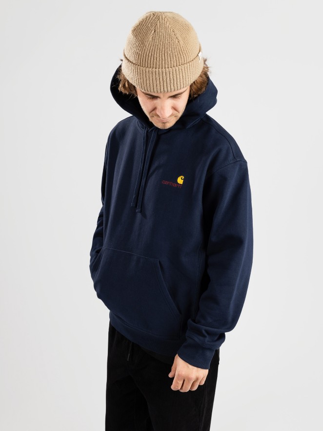 Carhartt WIP American Script Pulover s kapuco