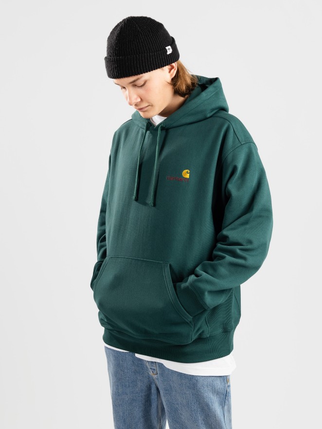 Carhartt WIP American Script Pulover s kapuco