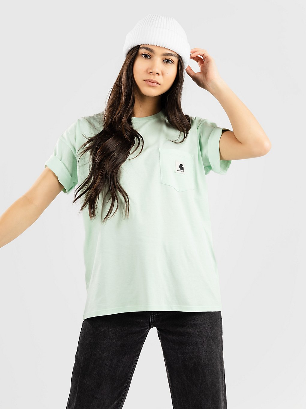 Carhartt WIP Pocket T-Shirt pale spearmint kaufen