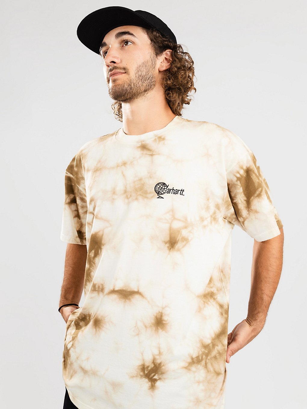 Carhartt WIP Global T-Shirt dusty h brown/natural/blk