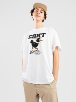 Carhartt WIP Babybrush Duck T-Shirt  White – Page Babybrush Duck T-Shirt –  Carhartt WIP USA