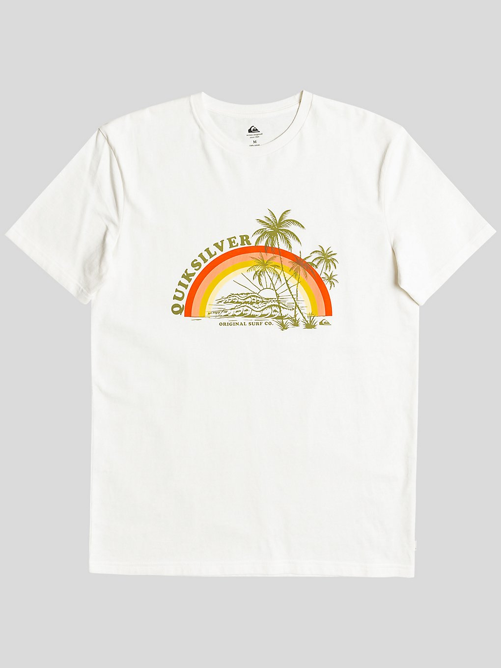 Quiksilver Sunset Reflections T-Shirt snow white