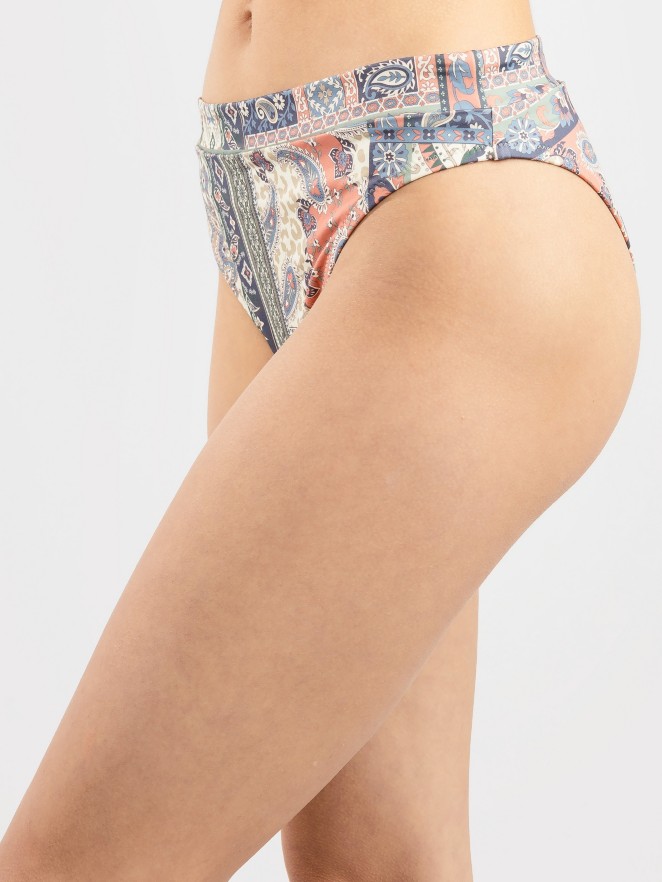 Quiksilver Classic Hi Waist Band Bikini Bottom