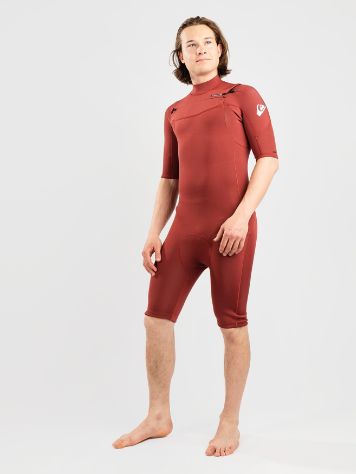 Quiksilver Everyday Sessions 2/2 Chest Zip Shorty Neopreno