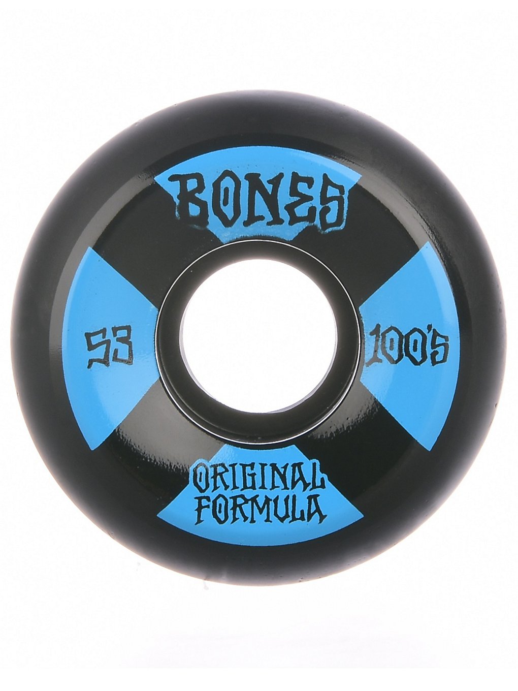 Bones Wheels 100's OG #4 V5 Sidecut 100A 53mm Rollen blue kaufen