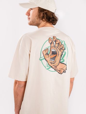 Santa Cruz Opus Hand Overlay Camiseta
