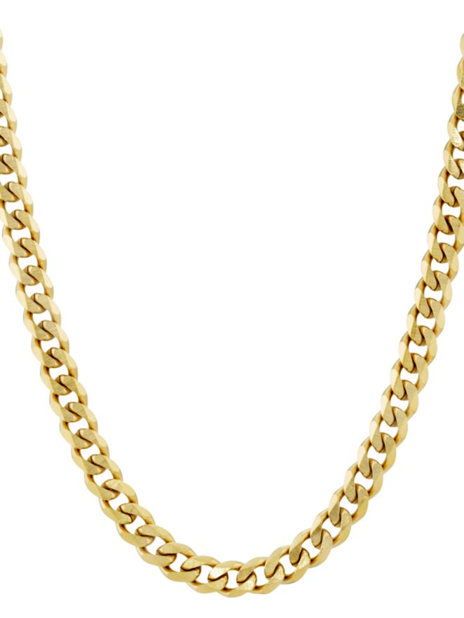 The Gold Gods 4mm 22″ Micro Cuban Link Chain