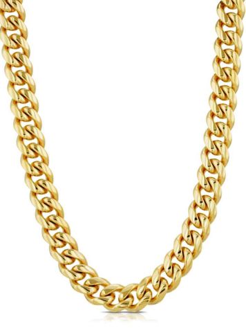 The Gold Gods 8mm 24&quot; Miami Cuban Link Chain