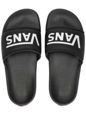 black vans sandals