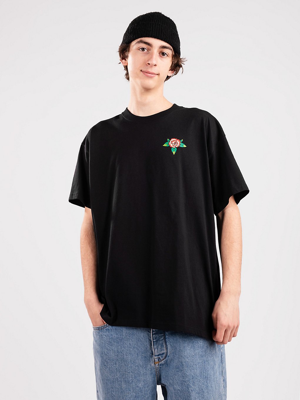 Nike SB Mosaic Roses T-Shirt svart