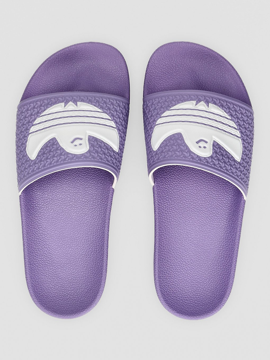 adidas Skateboarding Shmoofoil Slide Sandals violet
